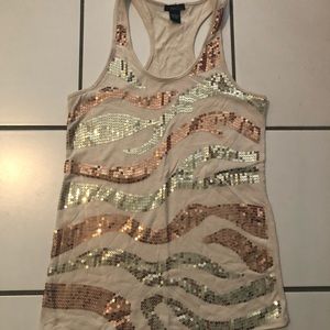 Rue 21 sequin tank top